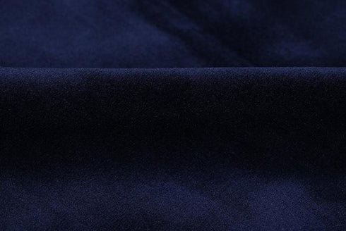 Deep Blue Velvet Blazer – Inspired by Classic Men’s Velvet Suits Plus Size